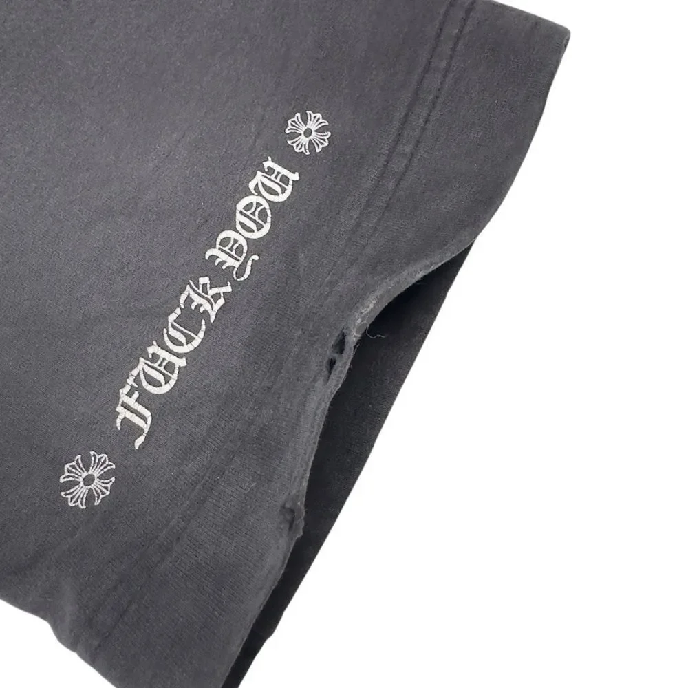 Vintage Chrome Hearts Sweatpants Mens M Baggy Flare Drawstring T Bar